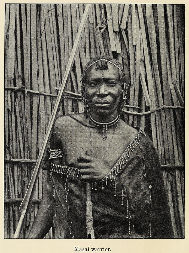 Maasai man-warrior-Nilotic