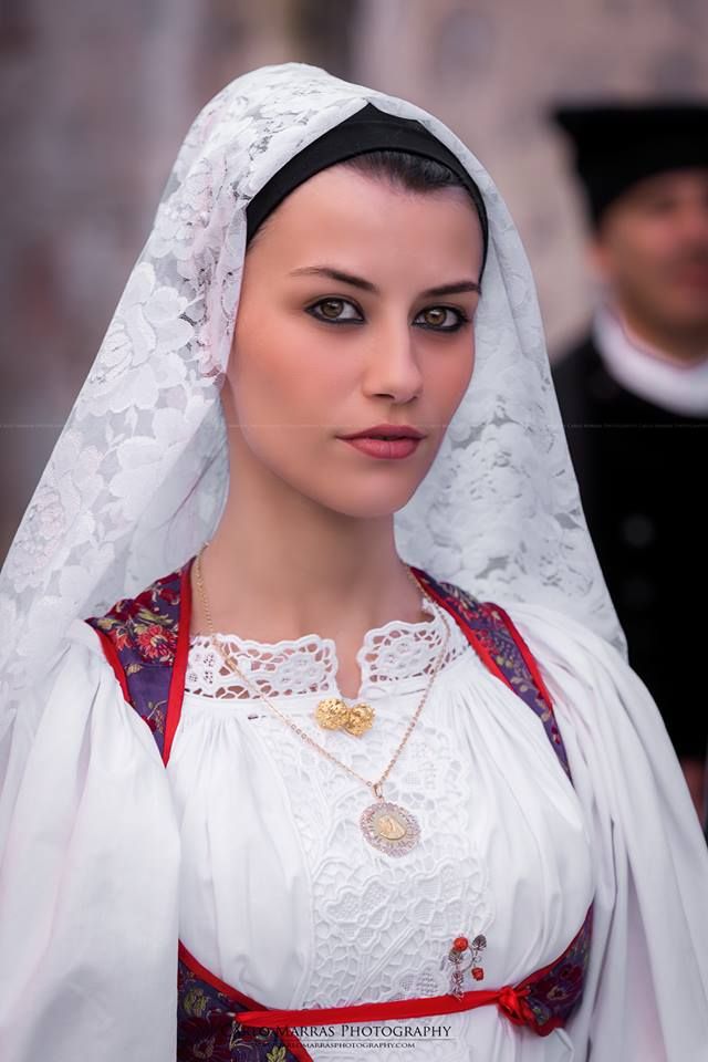 A Sardinian woman (Latin). A Georgian man (South Caucasian). The Anatolian Neolithic component reaches a frequency peak among Sardinians and other populations native to southern Europe.